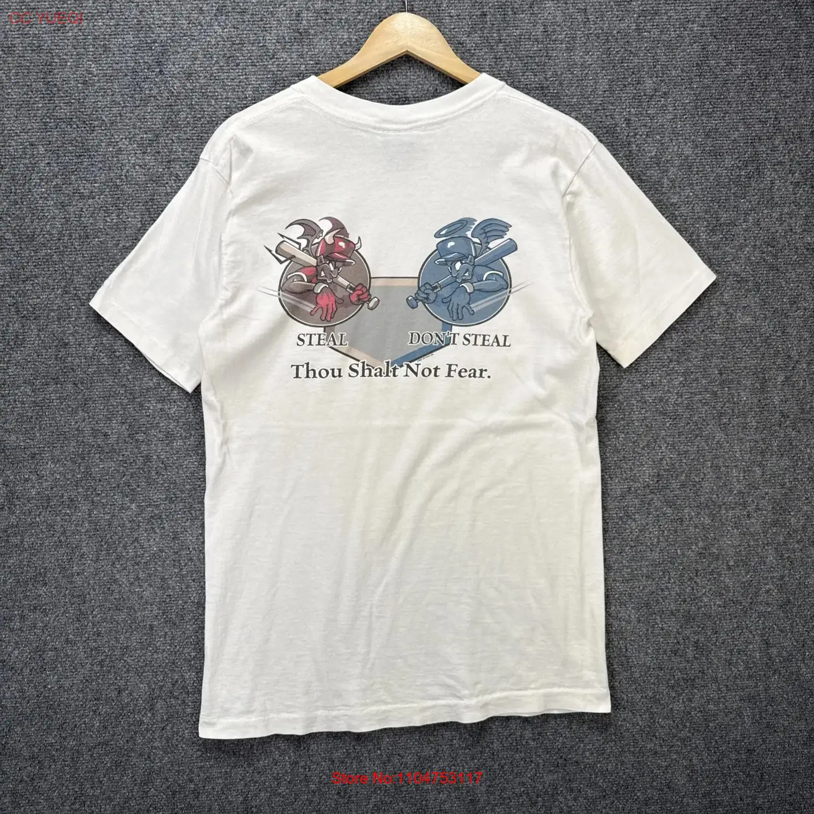 Vintage Fashion Quotes Short - Vintage No Fear T-shirt Heren Medium