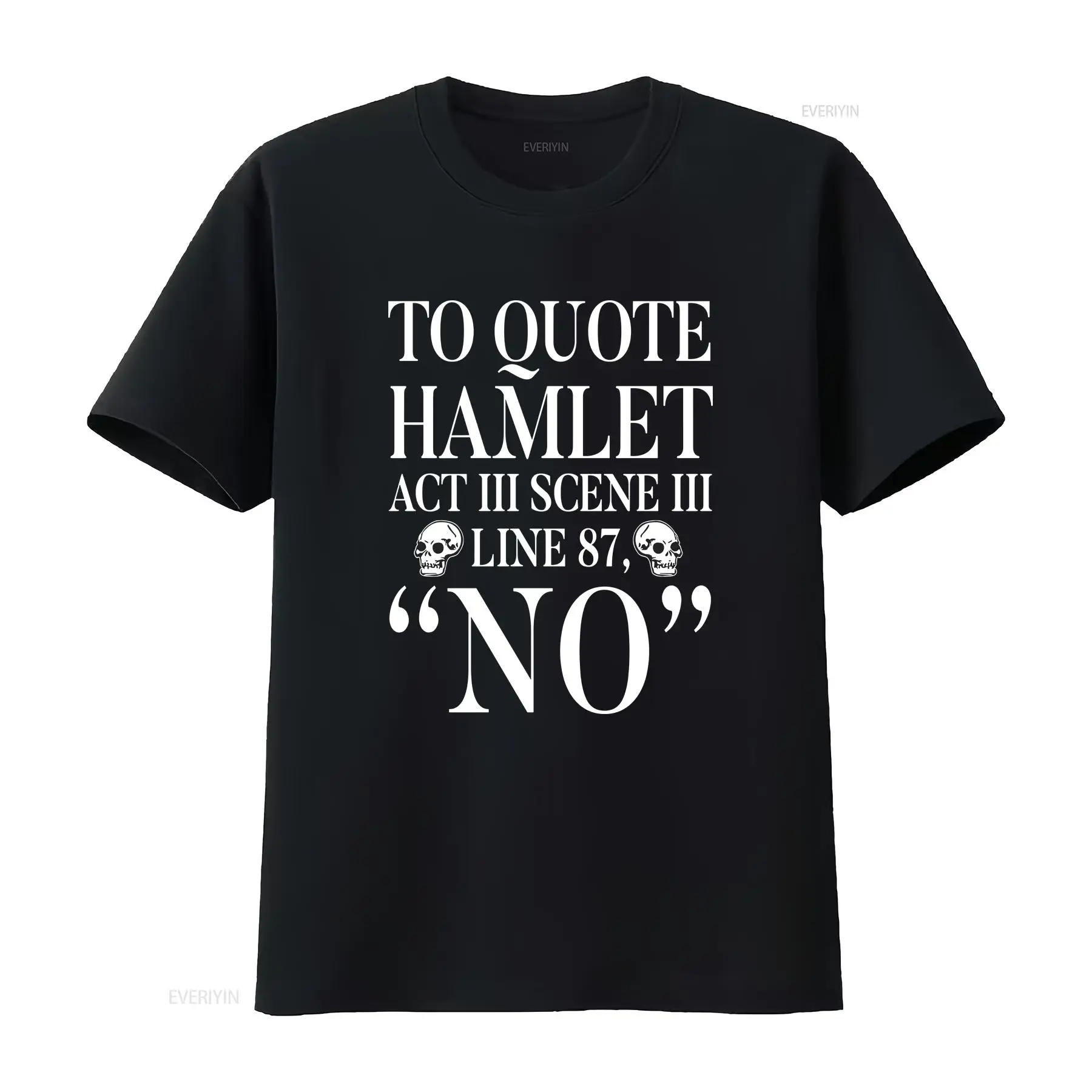 Vintage Fashion Quotes Short - Om Hamlet te citeerden T-shirt Shakespeare
