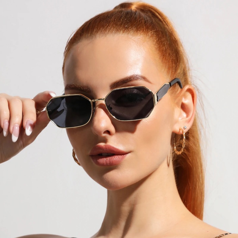 Vintage Fashion Female - Nieuwe Mode Vintage Zonnebril Vrouwen Mannen
