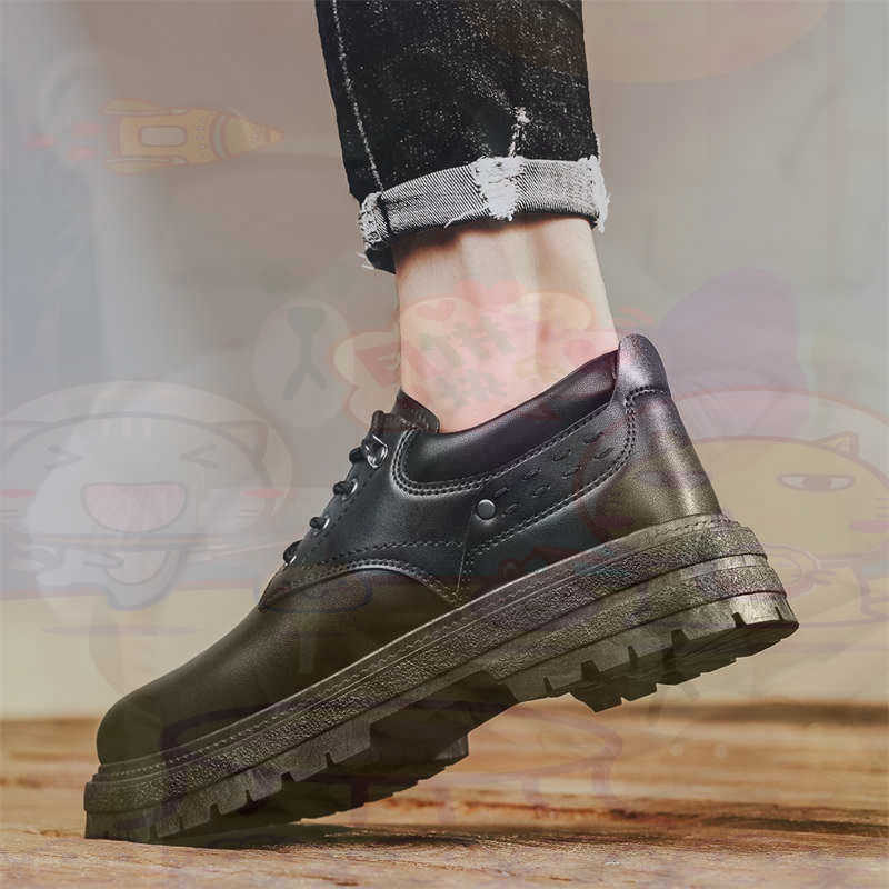 Vintage Fashion Brands Uk - Donker natuurlijk leer Mode-sneakers Tennis Herensneakers