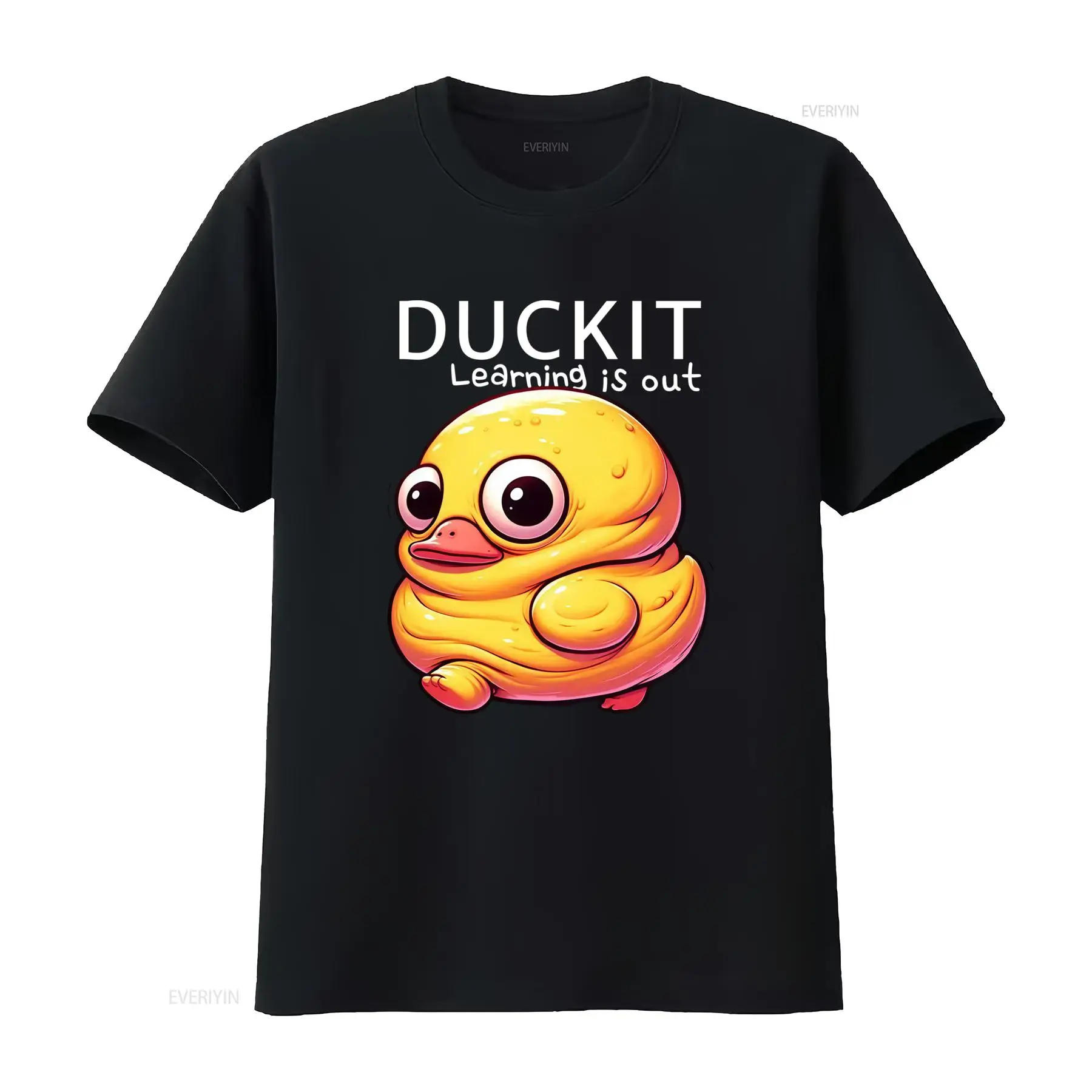 Vintage Fashion Quotes Short - Duck It T-shirt Grappig Humoristisch Citaat