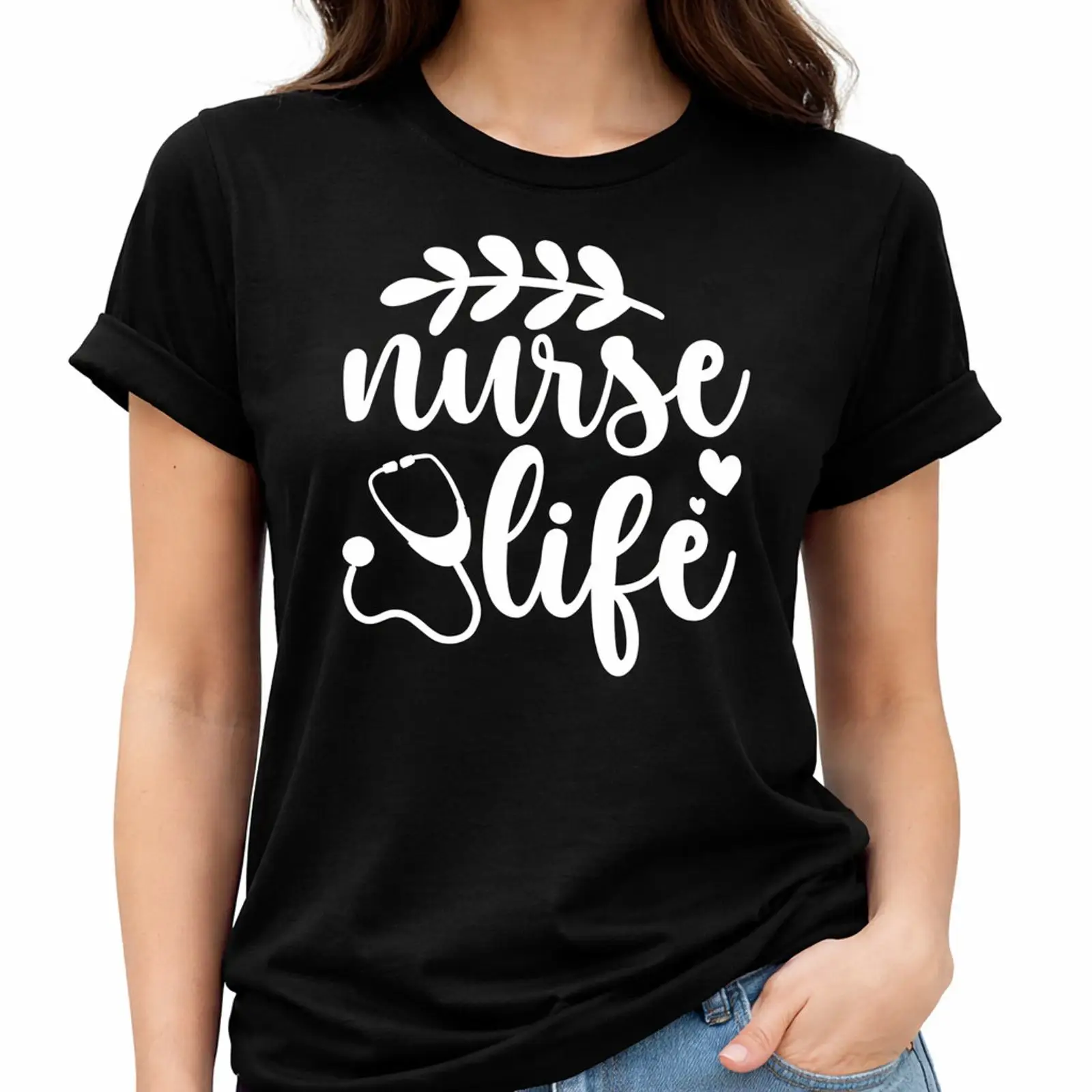 Vintage Fashion Quotes Short - Verpleegstersleven Stethoscoop RN Verpleging Schattig Hart