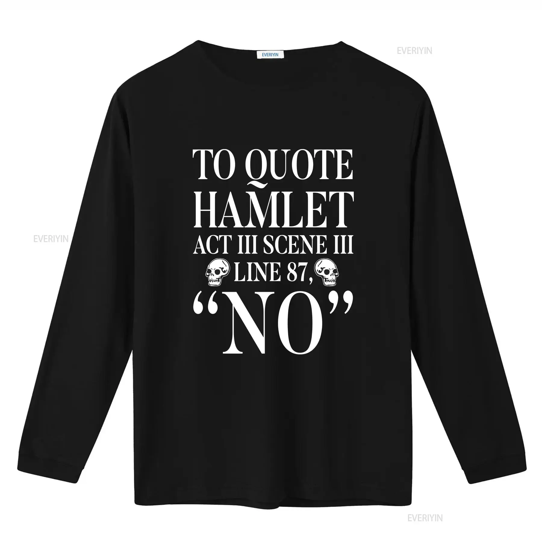 Om Hamlet te citeerden T-shirt - Vintage Fashion Quotes Short recensie en prijs