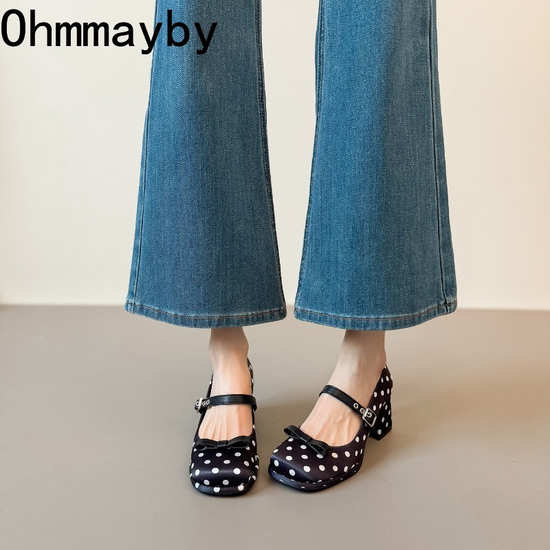 Vintage dikke hak polkadot dam - Vintage Fashion Female recensie en prijs