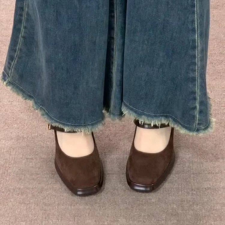 Vintage dikke hoge Mary Jane s - Vintage Fashion Aesthetic recensie en prijs