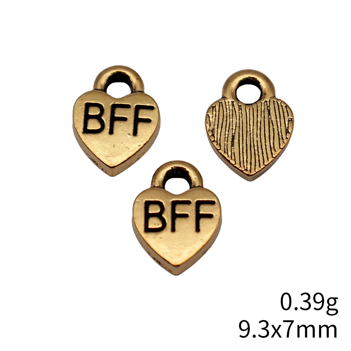 40 stuks 9,3x7mm antiek goudkl - Vintage Fashion Theme recensie en prijs