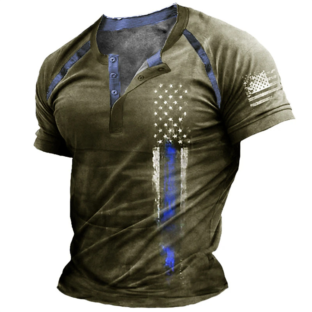 Grappige 3D Amerikaanse vlag p - Vintage Fashion Style recensie en prijs