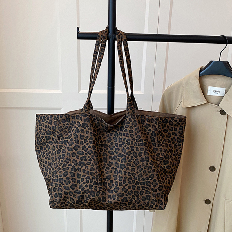 Dames Tote Bag met Luipaardpri - Vintage Fashion Shop recensie en prijs