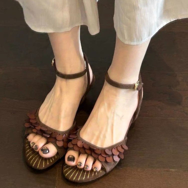 Zomerse nieuwe damespantoffels - Vintage Fashion Female recensie en prijs