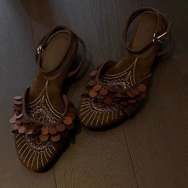 Zomerse nieuwe damespantoffels - Vintage Fashion Female recensie en prijs