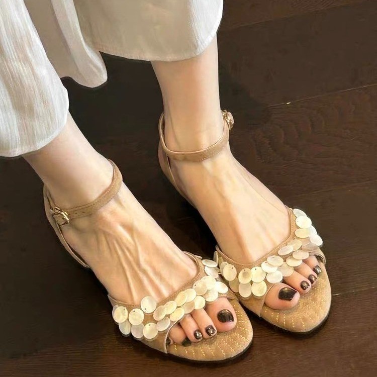 Zomerse nieuwe damespantoffels - Vintage Fashion Female recensie en prijs