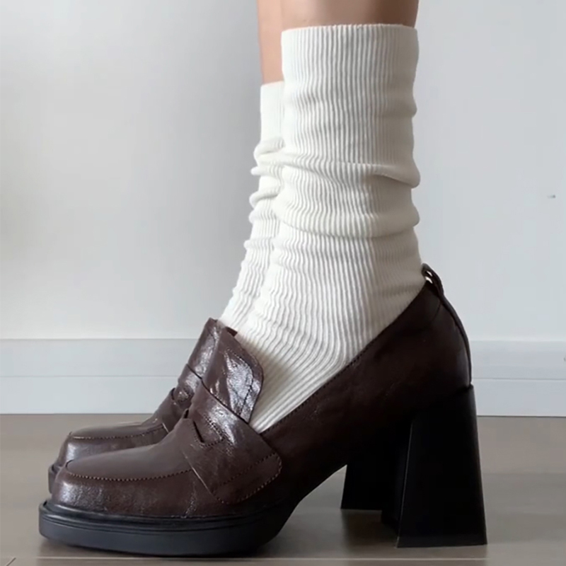 College Stijl Vrouwen Loafer S - Vintage Fashion Aesthetic recensie en prijs