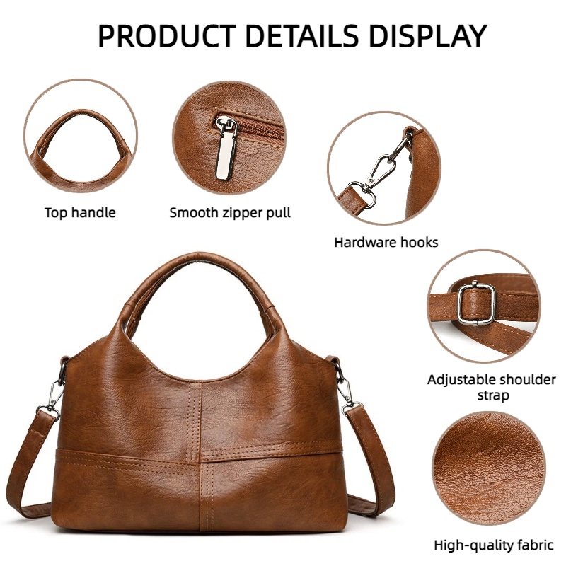 Vintage Kunstleren Tote Bag, M - Vintage Fashion Shop recensie en prijs