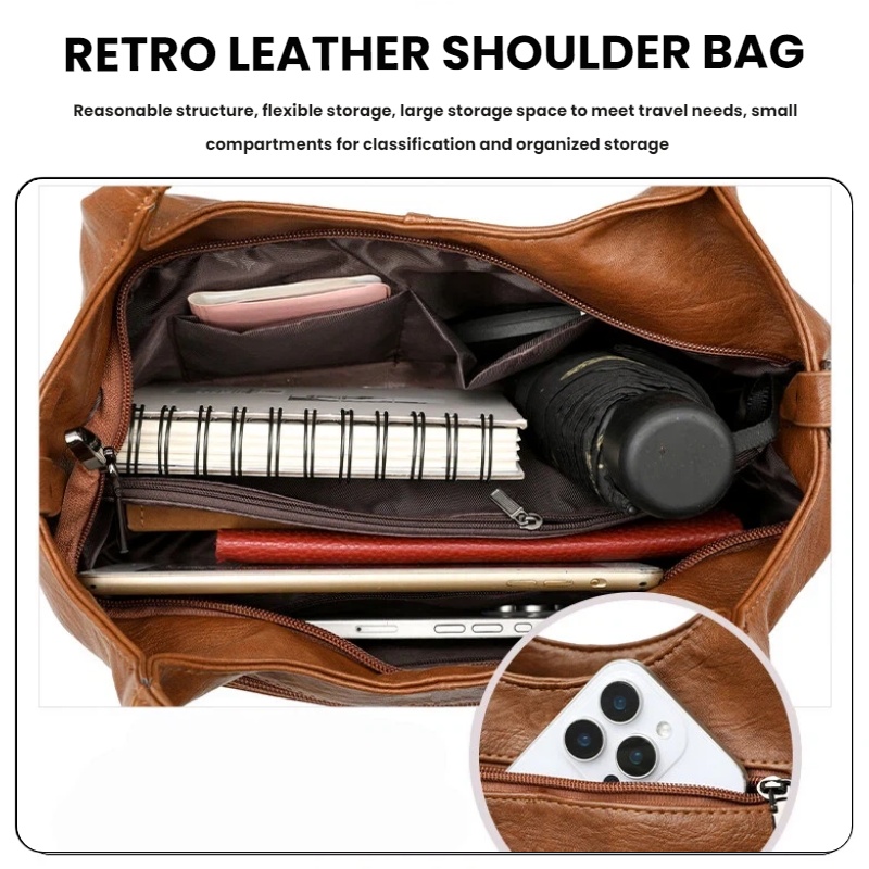 Vintage Kunstleren Tote Bag, M - Vintage Fashion Shop recensie en prijs