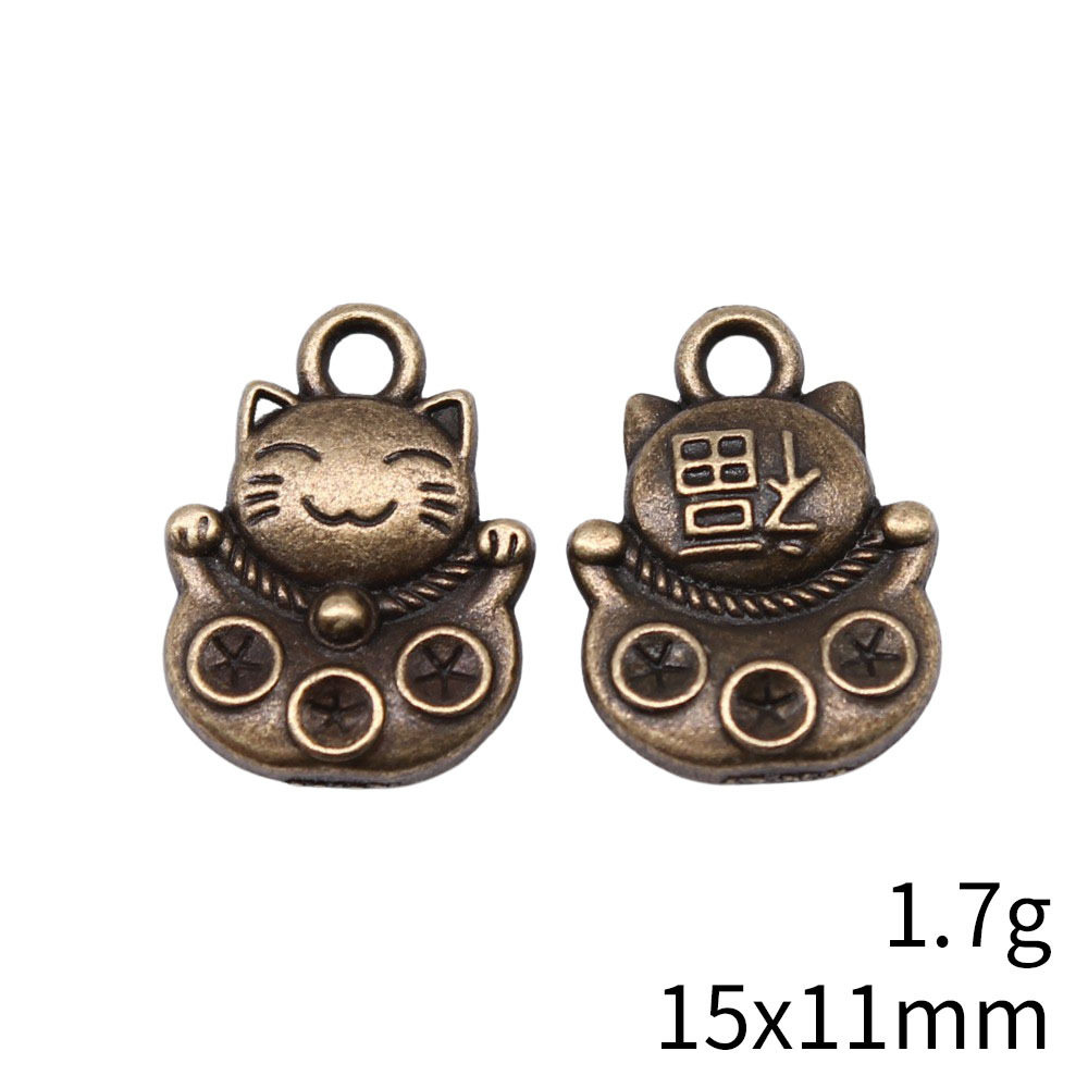 10 stuks 15x11mm 3 kleuren ant - Vintage Fashion Theme recensie en prijs